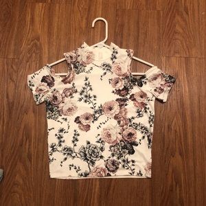NWOT high neck crop top